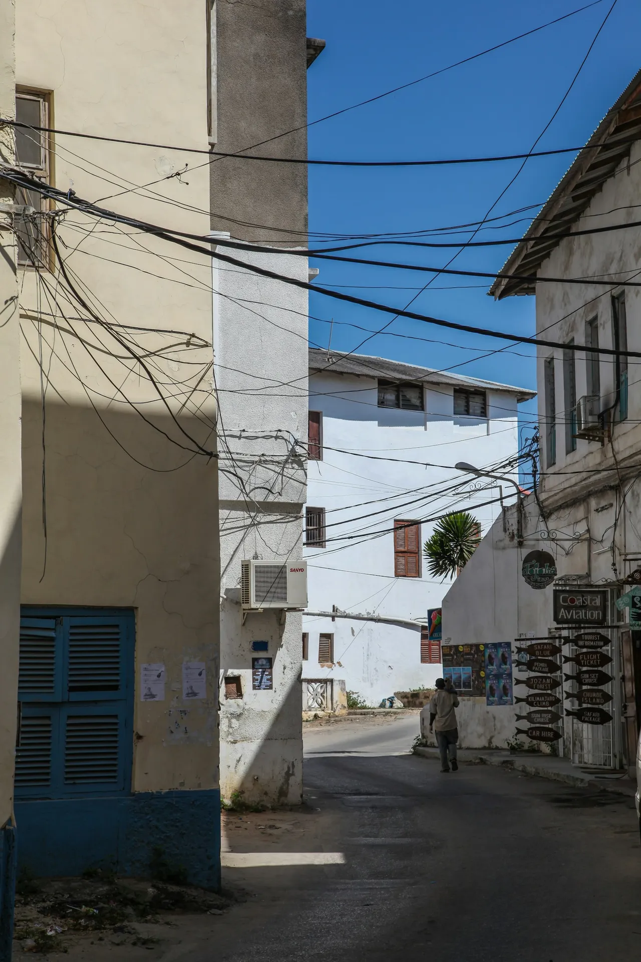 Street in Stone Town, Zanzibar